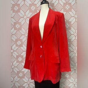 JAEGER 100% Silk Blazer – Made in Hong Kong